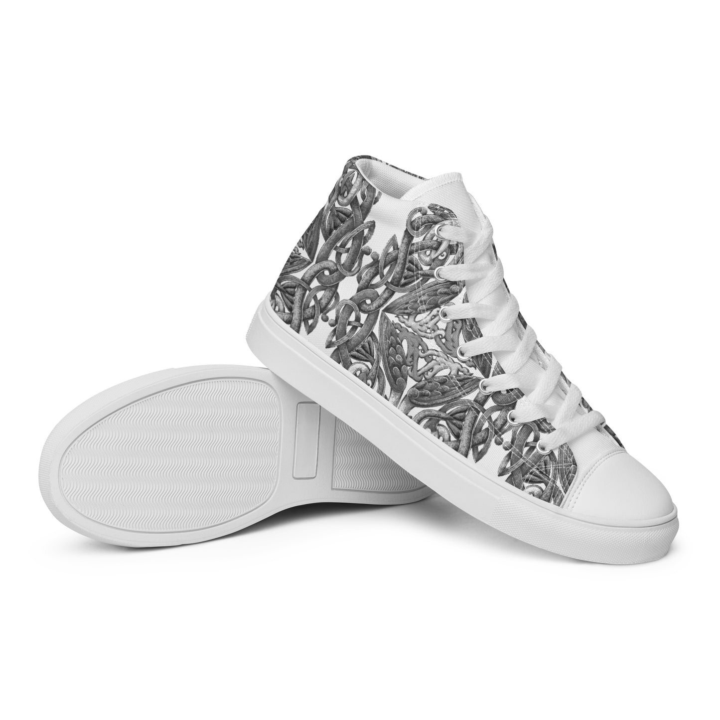 Women’s high top canvas shoes