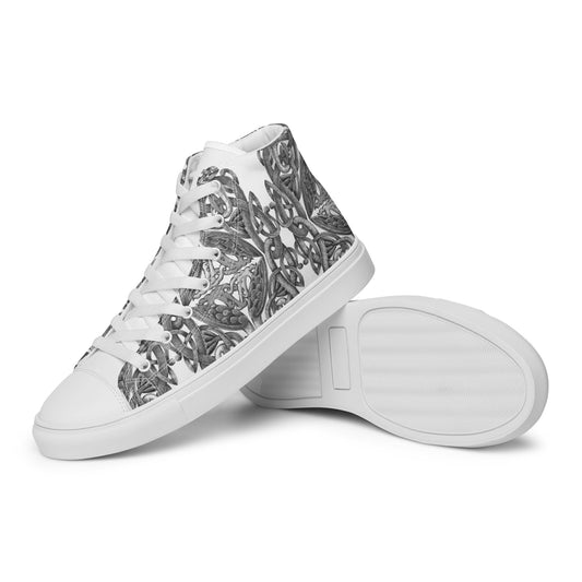 Women’s high top canvas shoes